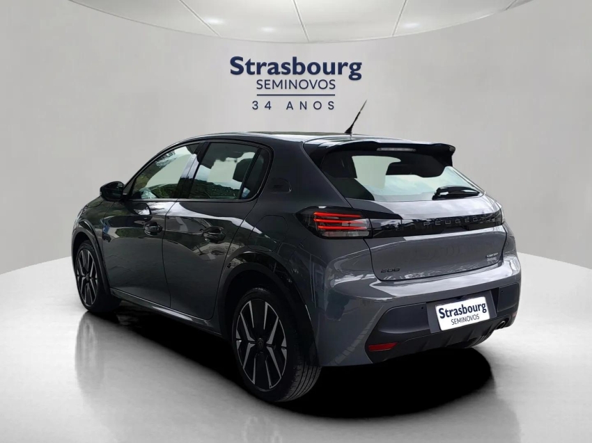peugeot 208 1.0 turbo 200 flex gt cvt 4p automatico 2025