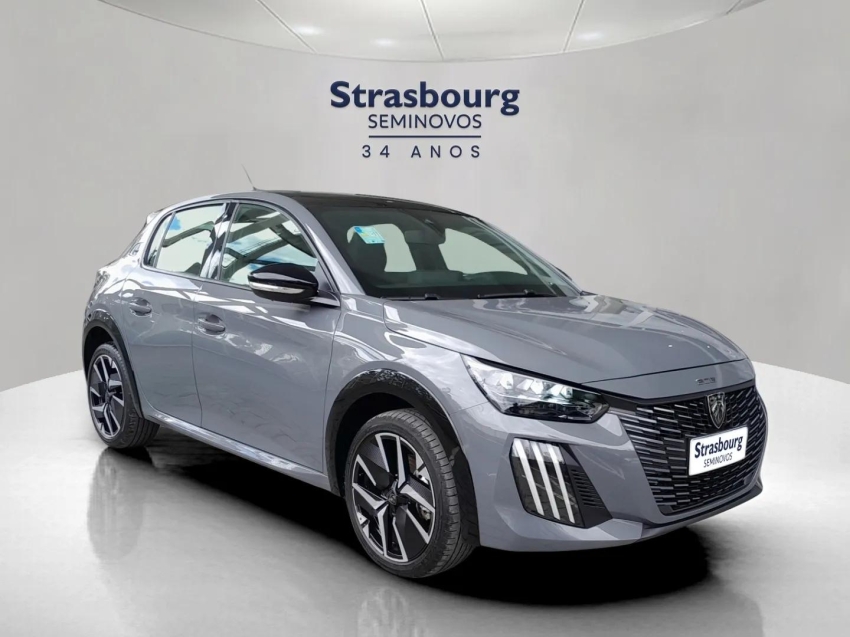peugeot 208 1.0 turbo 200 flex gt cvt 4p automatico 2025