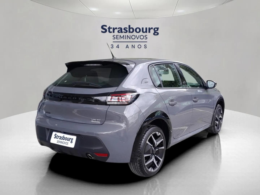 peugeot 208 1.0 turbo 200 flex gt cvt 4p automatico 2025