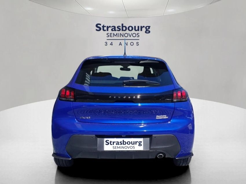 peugeot 208 1.0 turbo 200 flex griffe cvt 4p automatico 2024