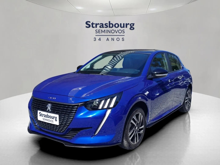 peugeot 208 1.0 turbo 200 flex griffe cvt 4p automatico 2024