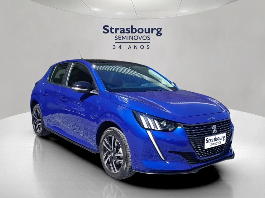 peugeot 208 1.0 turbo 200 flex griffe cvt 4p automatico 2024