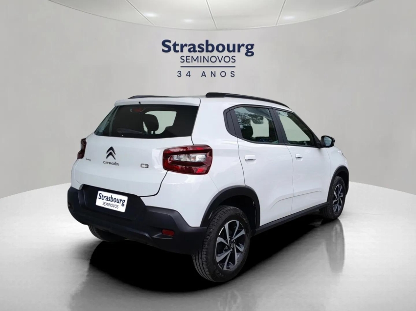 citroen c3 1.6 16v flex feel pack at6 4p automatico 2024