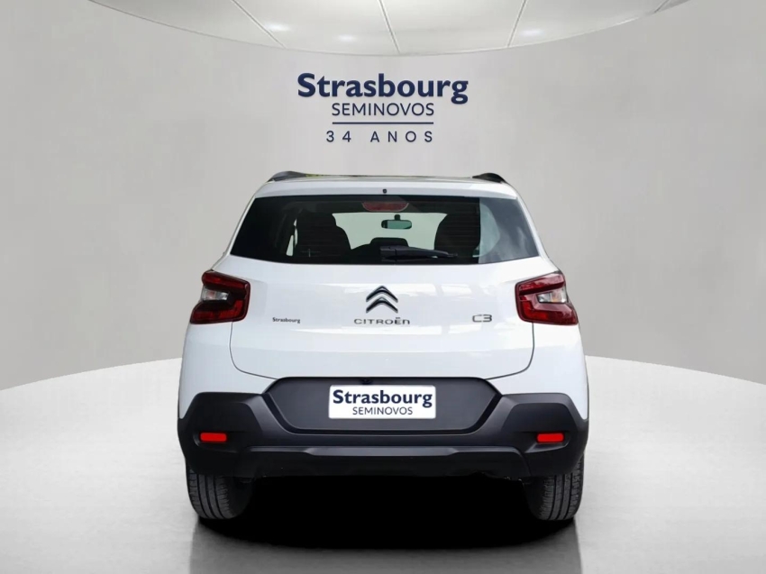 citroen c3 1.6 16v flex feel pack at6 4p automatico 2024