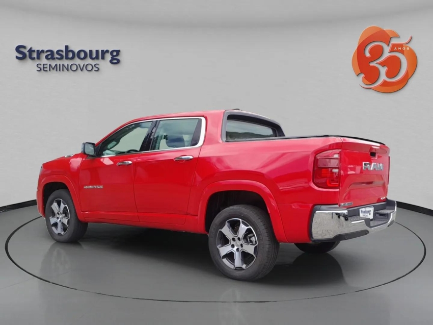 ram rampage 2.2 turbo diesel laramie 4x4 automatico 2.1 4p 20254