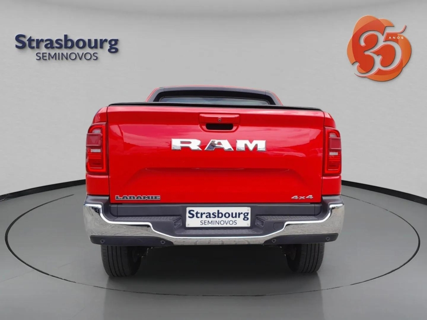 ram rampage 2.2 turbo diesel laramie 4x4 automatico 2.1 4p 20255