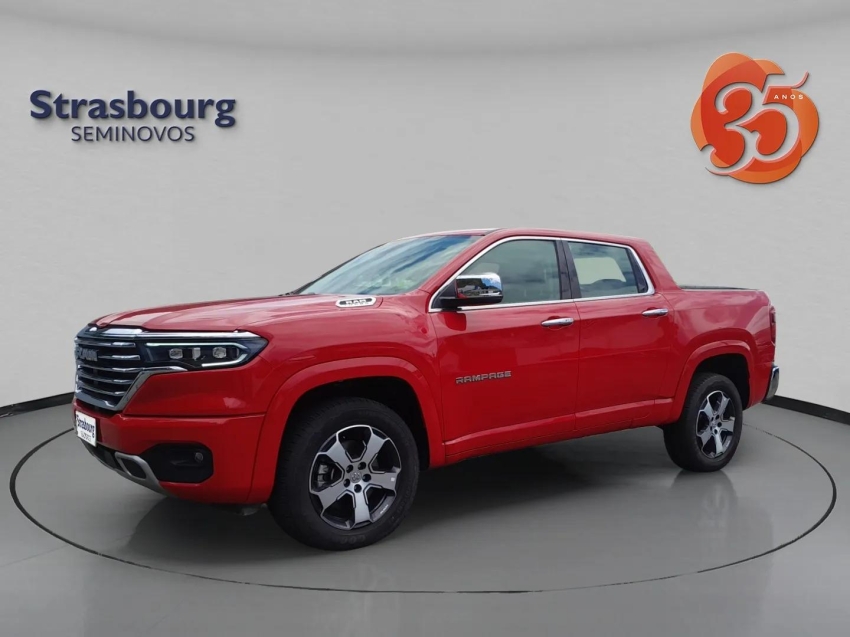 ram rampage 2.2 turbo diesel laramie 4x4 automatico 2.1 4p 20252