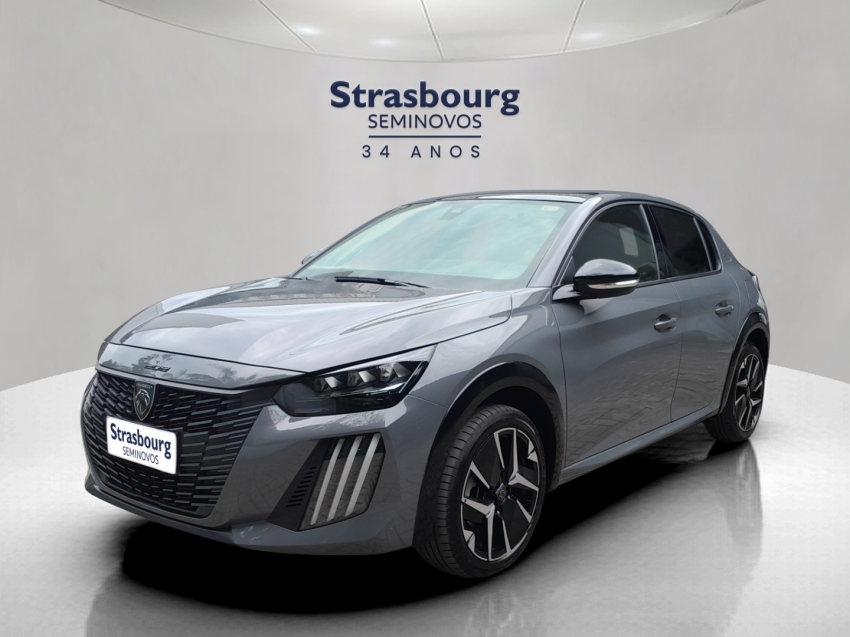 peugeot 208 1.0 turbo 200 flex gt cvt 4p automatico 2025