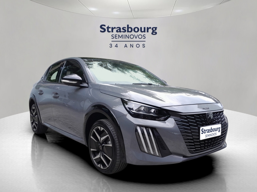 peugeot 208 1.0 turbo 200 flex gt cvt 4p automatico 2025