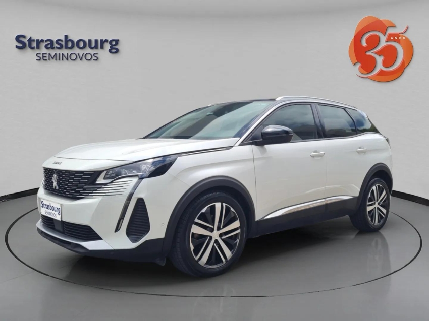 peugeot 3008 1.6 16v thp gasolina griffe automatico 4p 20223