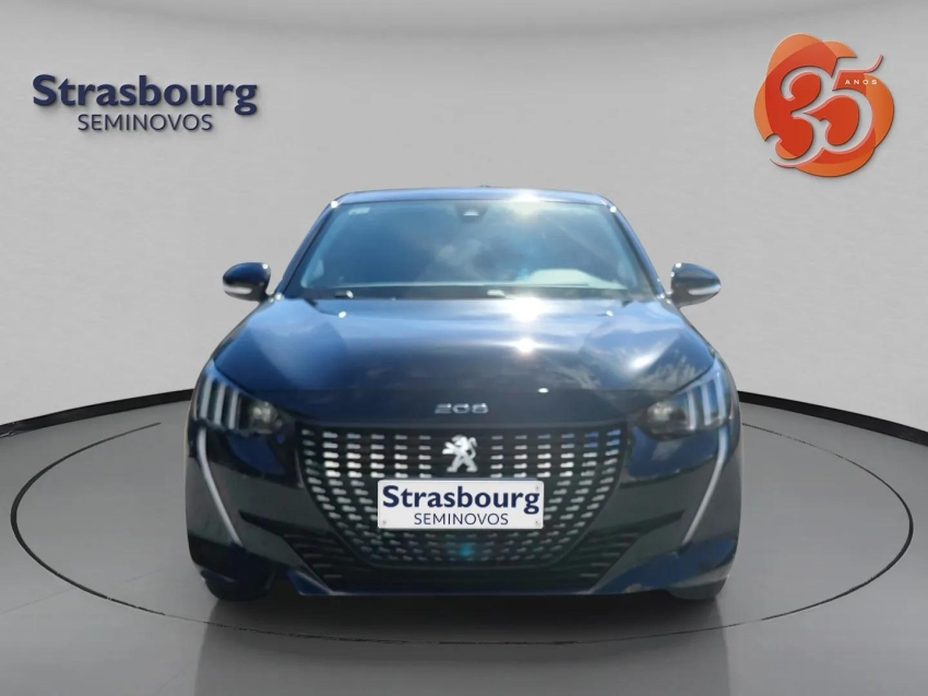 peugeot 208 1.0 turbo 200 flex griffe cvt 5p automatico 20241