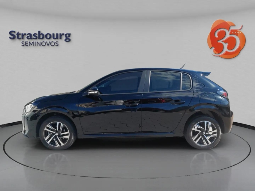 peugeot 208 1.0 turbo 200 flex griffe cvt 5p automatico 20243