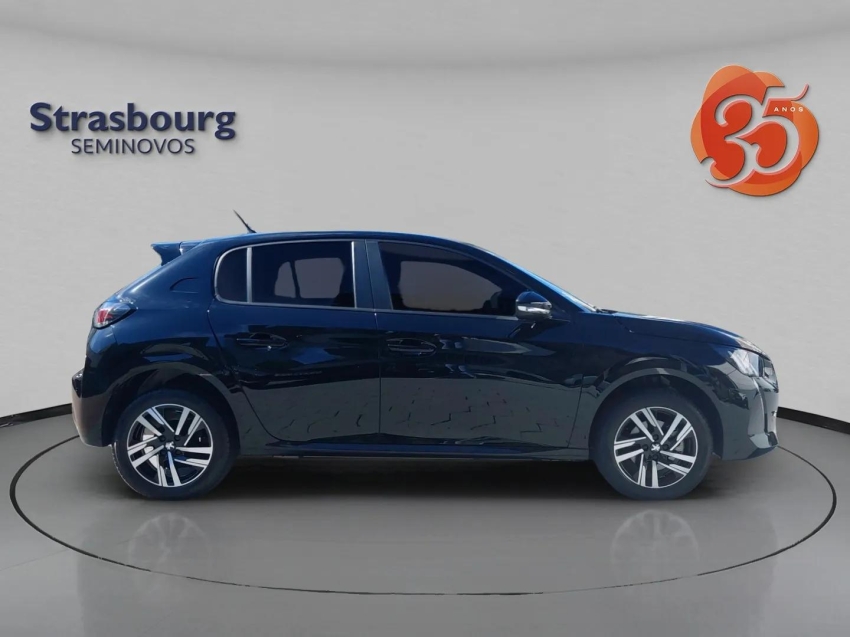 peugeot 208 1.0 turbo 200 flex griffe cvt 5p automatico 20244