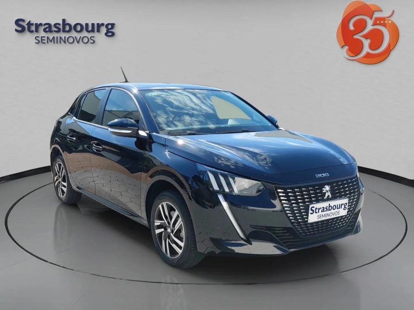 peugeot 208 1.0 turbo 200 flex griffe cvt 5p automatico 2024
