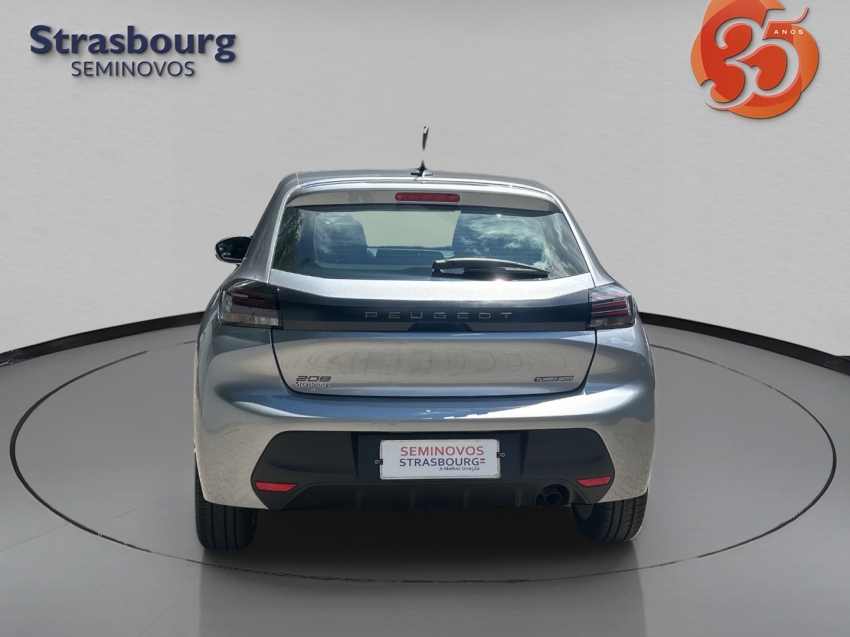 peugeot 208 1.0 turbo 200 flex active cvt 5p automatico 20265