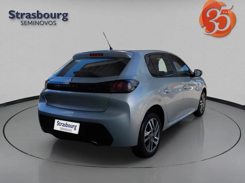 peugeot 208 1.6 16v flex allure at6 5p automatico 20227