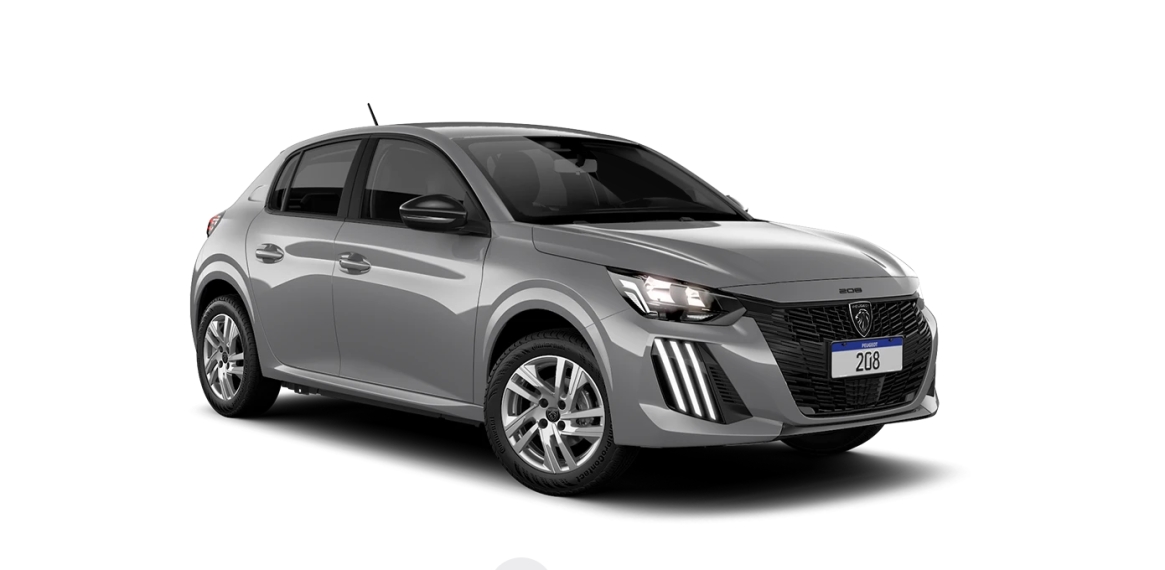 peugeot 208 1.0 turbo 200 flex active cvt 5p automatico 2026