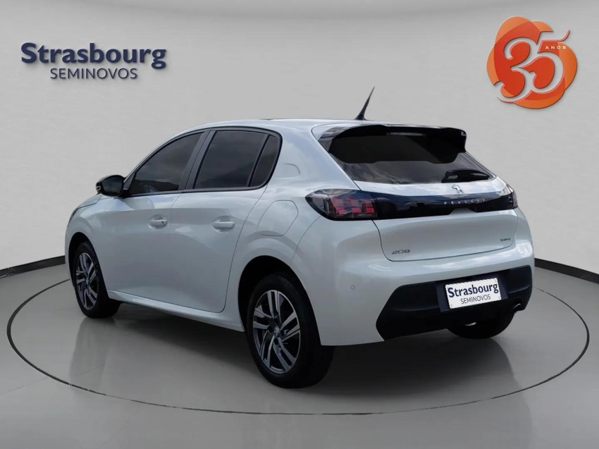peugeot 208 1.6 16v flex griffe at6 5p automatico 20215