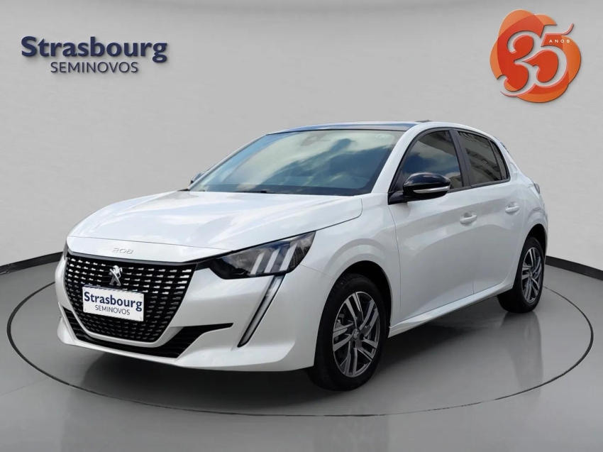 peugeot 208 1.6 16v flex griffe at6 5p automatico 20212