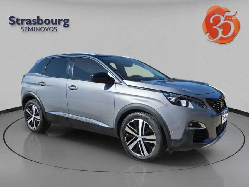 peugeot 3008 1.6 griffe pack thp 16v gasolina 4p automatico 2019