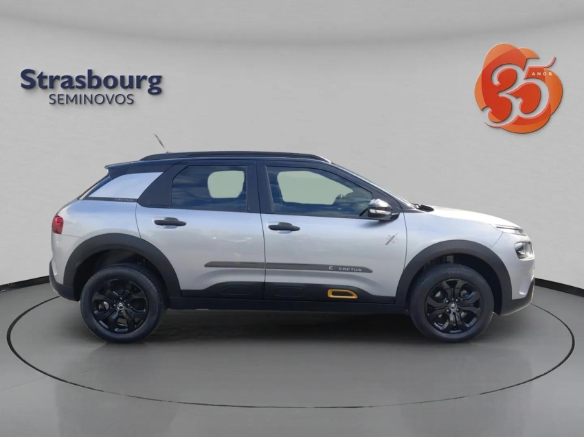 citroen c4 cactus 1.6 vti 120 flex x-series eat6 5p automatico 20224