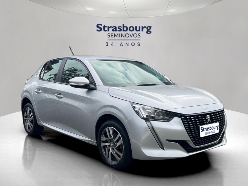 peugeot 208 1.6 16v flex allure at6 4p automatico 2022