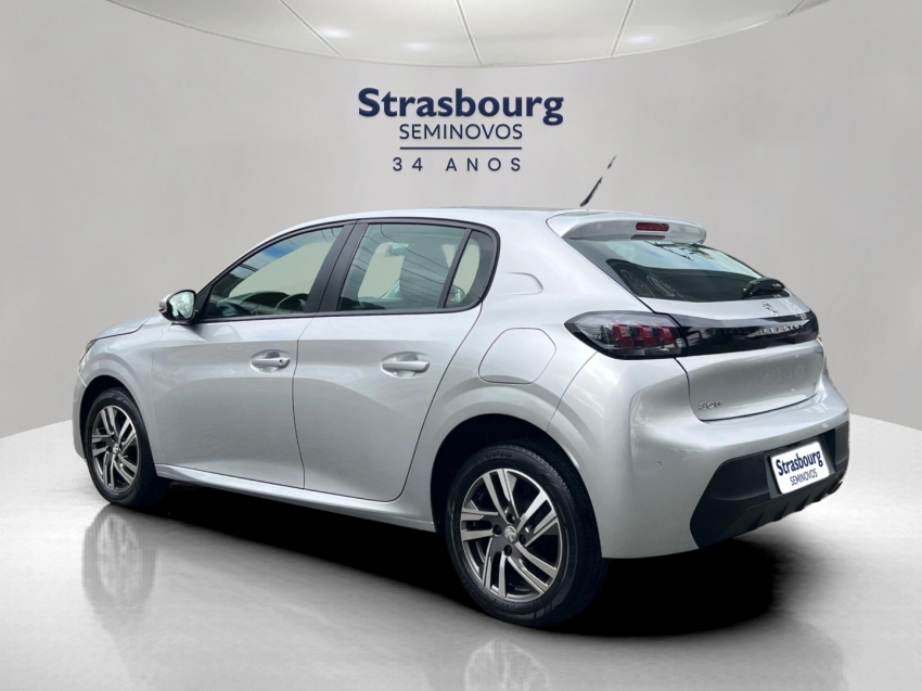 peugeot 208 1.6 16v flex allure at6 4p automatico 20225