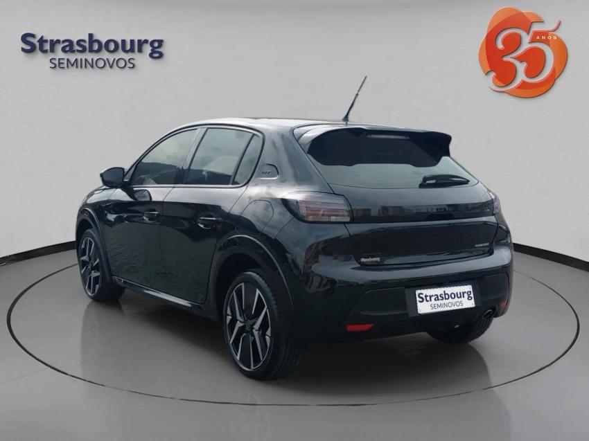Peugeot 208 1.0 Turbo 200 Flex GT CVT 5P Automático - foto 6