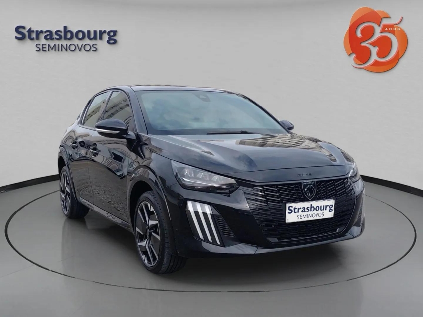 peugeot 208 1.0 turbo 200 flex gt cvt 5p automatico 2025