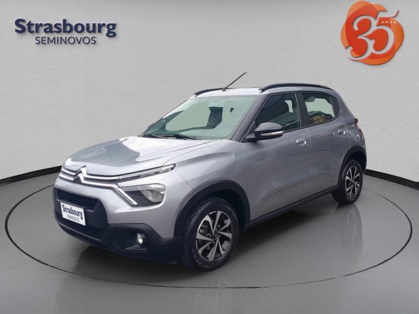 citroen c3 1.6 16v flex feel pack at6 4p automatico 20232