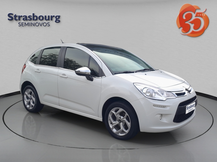 citroen c3 1.6 exclusive 16v flex 4p automatico 2017