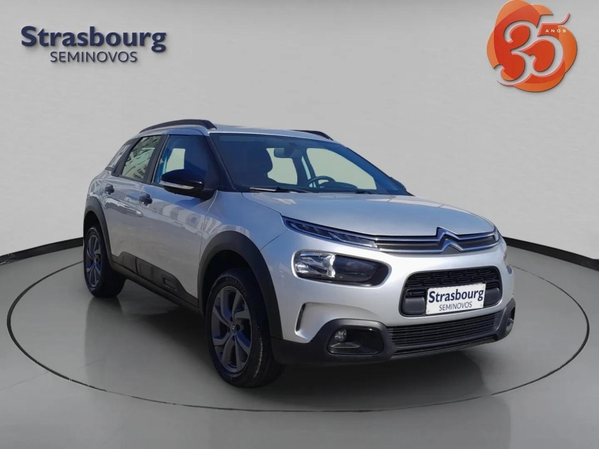 citroen c4 cactus 1.6 vti 120 flex feel eat6 5p automatico 2021