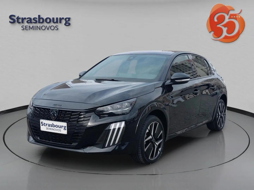 peugeot 208 1.0 turbo 200 flex gt cvt 5p automatico 20252