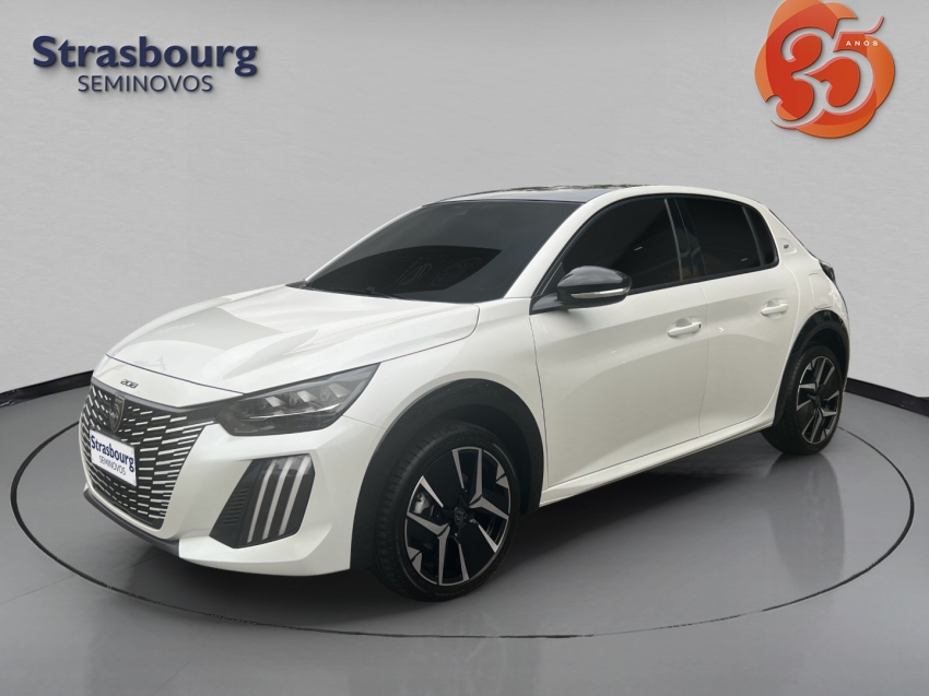peugeot 208 1.0 turbo 200 hybrid gt cvt flex 5p automatico 20266
