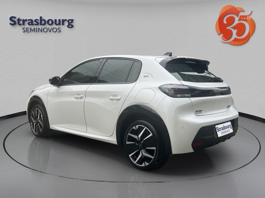peugeot 208 1.0 turbo 200 hybrid gt cvt flex 5p automatico 20264