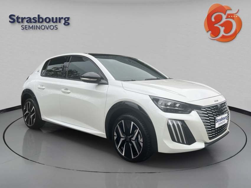 peugeot 208 1.0 turbo 200 hybrid gt cvt flex 5p automatico 2026