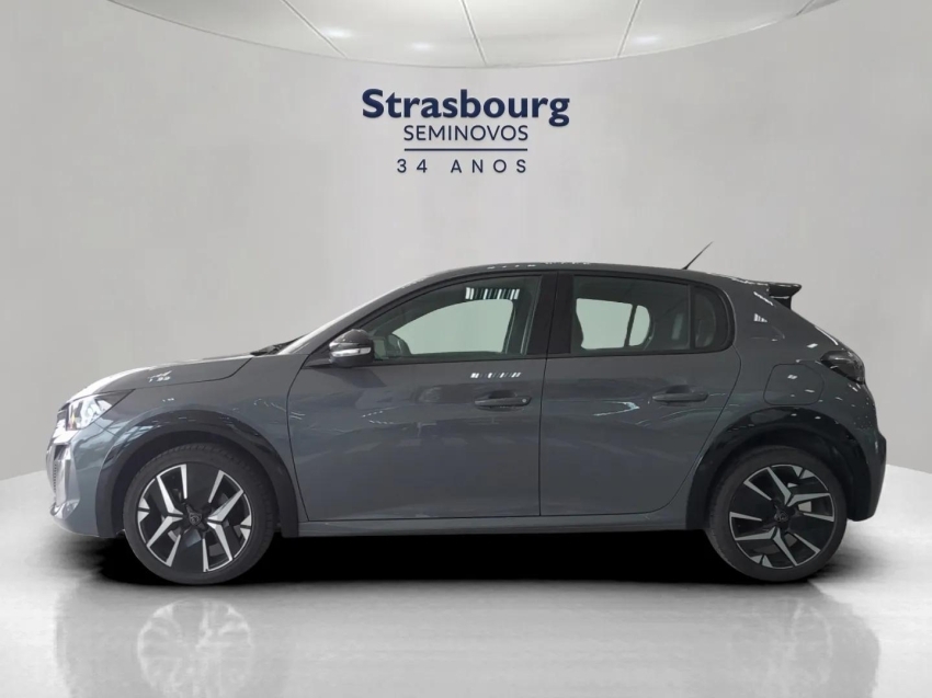 peugeot 208 1.0 turbo 200 flex gt cvt hibrido 5p automatico 20253