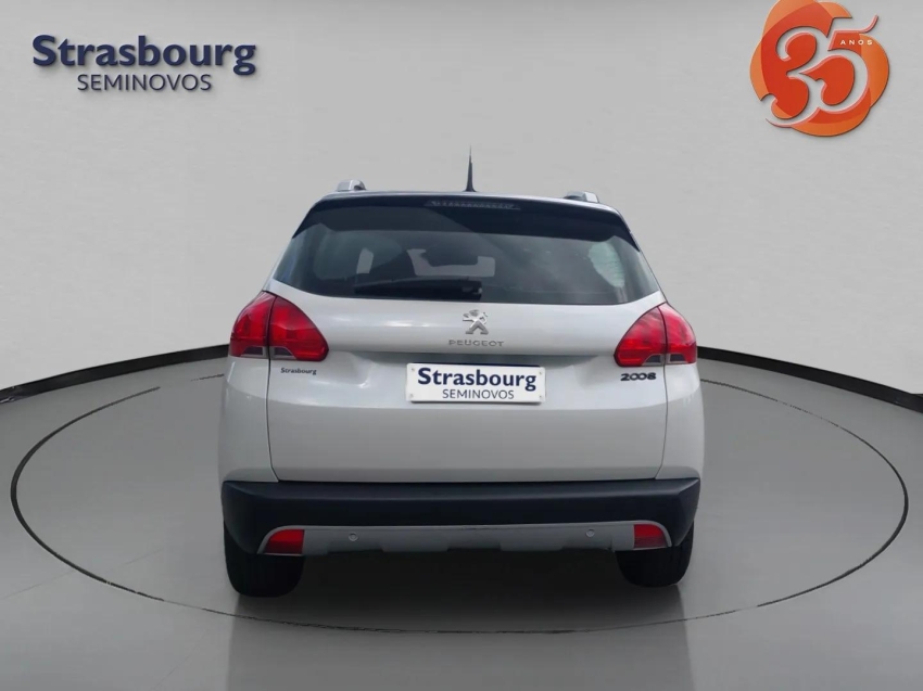 peugeot 2008 1.6 16v flex griffe 4p automatico 5p 20166