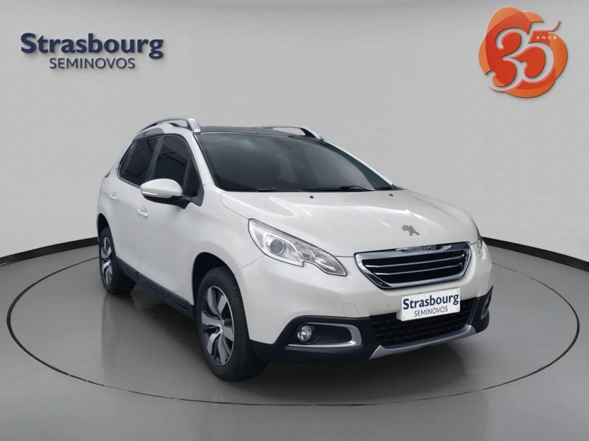 peugeot 2008 1.6 16v flex griffe 4p automatico 5p 20160