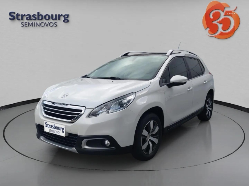 peugeot 2008 1.6 16v flex griffe 4p automatico 5p 20162