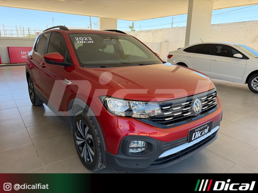 volkswagen t-cross 1.0 200 tsi total flex comfortline automatico 4p 2023