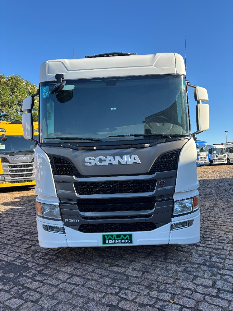 scania p360 6x2 branca retarder
