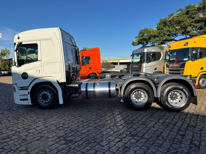 scania p360 6x2 branca retarder