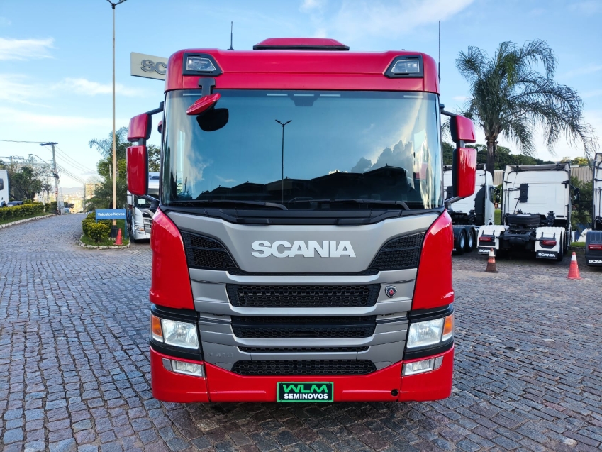 scania p410 a6x2 vermelha scania p410 a6x2 vermelha