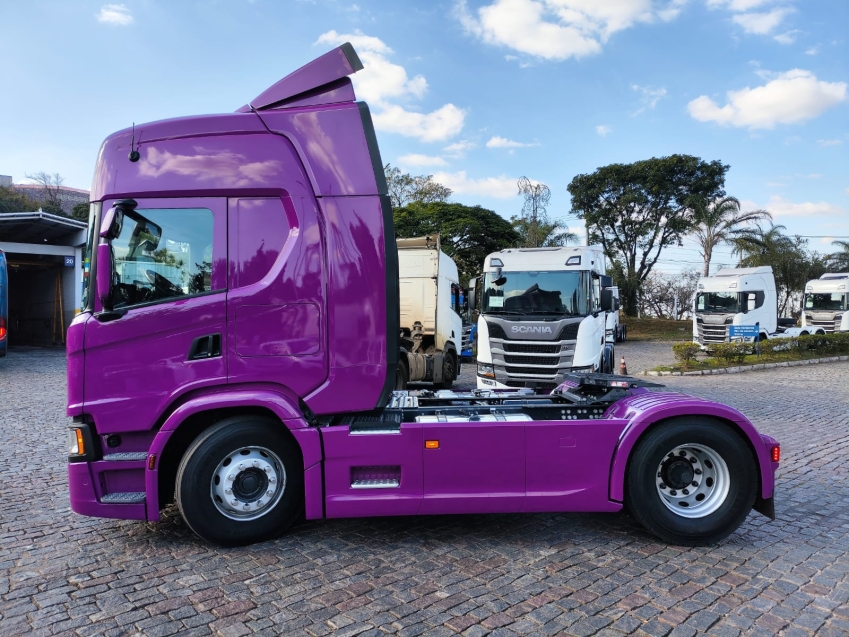 scania g370 4x2 roxo