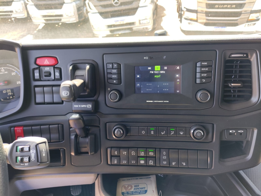 scania g370 a6x2 retarder