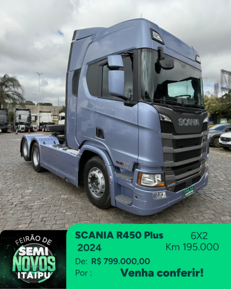 scania r450 a6x2 azul