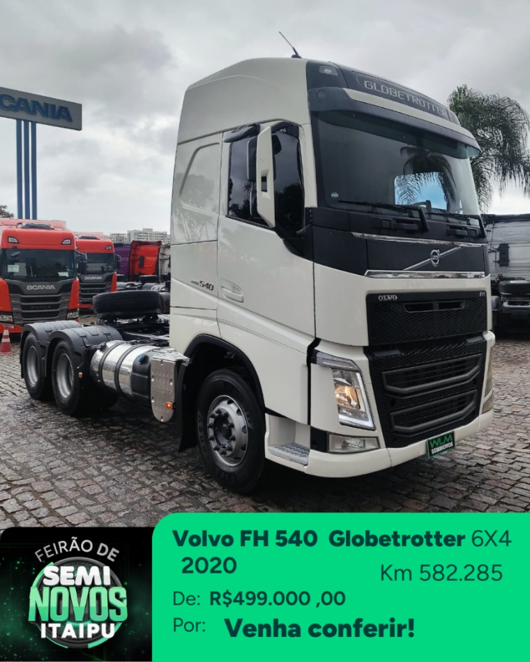 volvo fh 540 6x4 branco