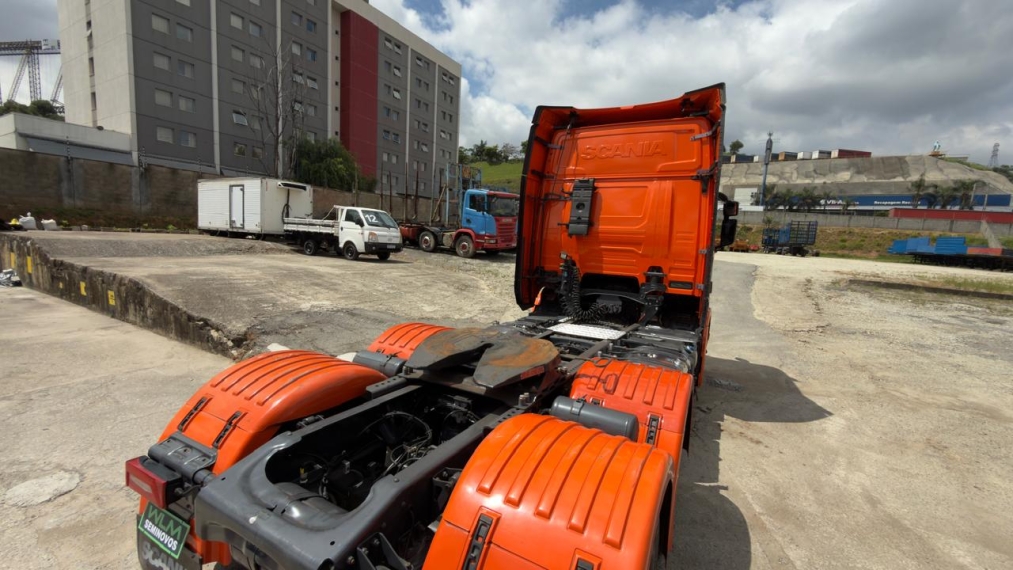 scania r460 super laranja5