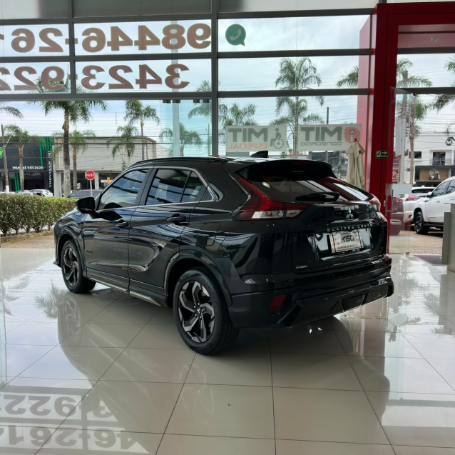 mitsubishi eclipse cross 1.5 mivec turbo gasolina hpe-s black s-awc cvt 4p automatico 20265
